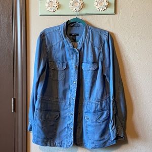 Denim Jacket Style Co size L